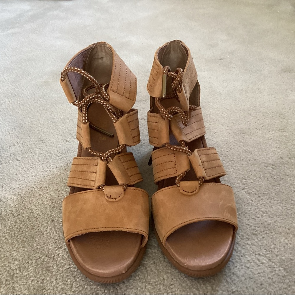 Sorel Joanie II Lace-up Wedge Sandal NWOT